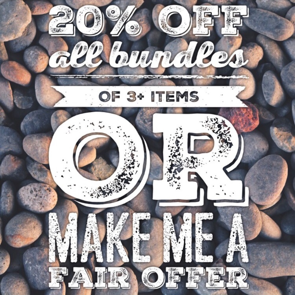 20% off 3 or more in a bundle